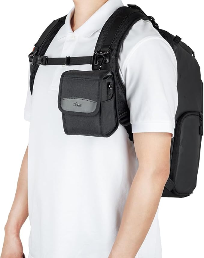 KIWIFOTOS Travel Camera Bag with Strap Camera Carrying Case for Fuji X-E5 X100VI X100V X100F GFX100RF Sony RX1R III A6700 A6600 A6100 CANON G1X Mark III Compact Camera