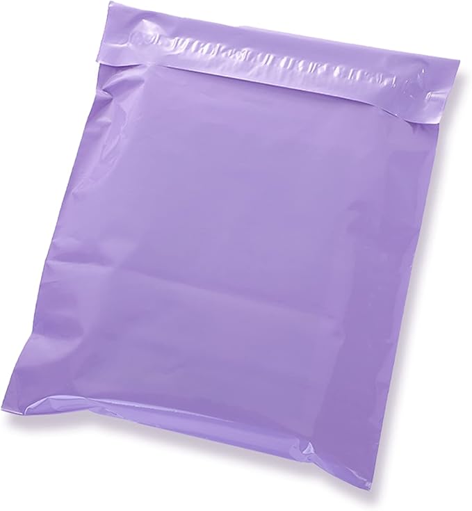 Adult Diaper Disposal,100 Pack Plastic Bags for Adult Diaper Disposal,Self-Adhesive Strips to Seal in Odours,Waterproof and Leak-Proof,Suitable for Elderly Nappy Care at Home and for Travel (Purple)