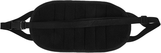 Amosfun Airplane Foot Hammock Desk Foot Rest Portable Leg Rest for Travel and Office Use Black with Storage Bag for Long Flights and Home