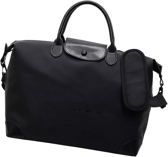 Large Capacity Travel Gym Bag Practical Oxford Fabric with Multiple Compartments Waterproof Lining for Fitness Enthusias
