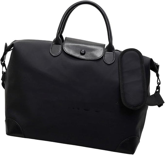 Large Capacity Travel Gym Bag Practical Oxford Fabric with Multiple Compartments Waterproof Lining for Fitness Enthusias
