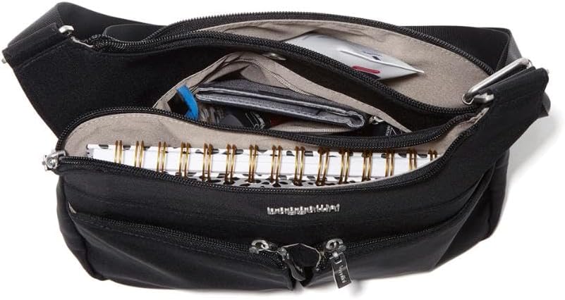 Baggallini Crossbody Travel Bag 11x8.5 Lightweight Water-resistant Nylon Handbag