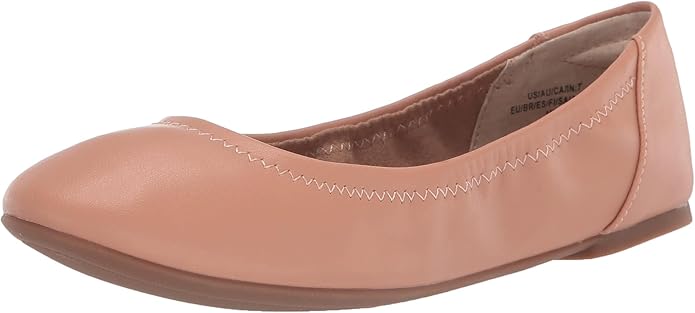 Amazon Essentials Women's Belice Comfortable Slip-On Ballet Flats Shoes