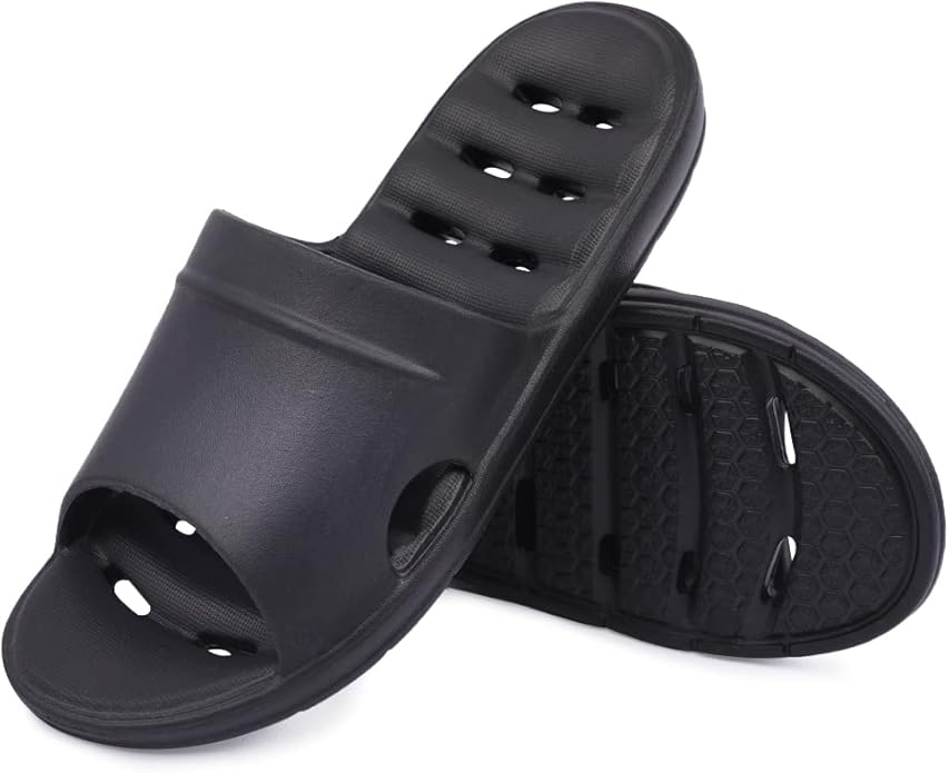LM Women Shower Slippers Bathroom Slippers Sandals House Slippers Non Slip Shoes Dorm Shoes