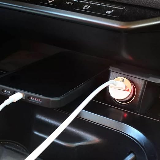 Short USB C Car Carplay Cable, 20 inch USB A to USB C Cable for iPhone 15/16/16E/17E Pro Max,15 16 Plus,Air,iPad 10th Gen,iPad Pro 12.9/11, Air 5th/4th Gen Charger Cord,Phone Car Charging Cord(1.5ft)