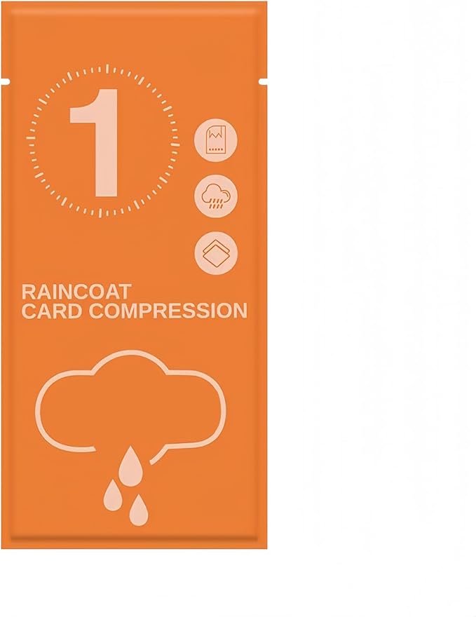 Disposable Rain Ponchos for Adults - Emergency Rain Ponchos，Lightweight for Travel