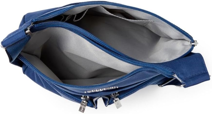 Baggallini Crossbody Travel Bag 11x8.5 Lightweight Water-resistant Nylon Handbag