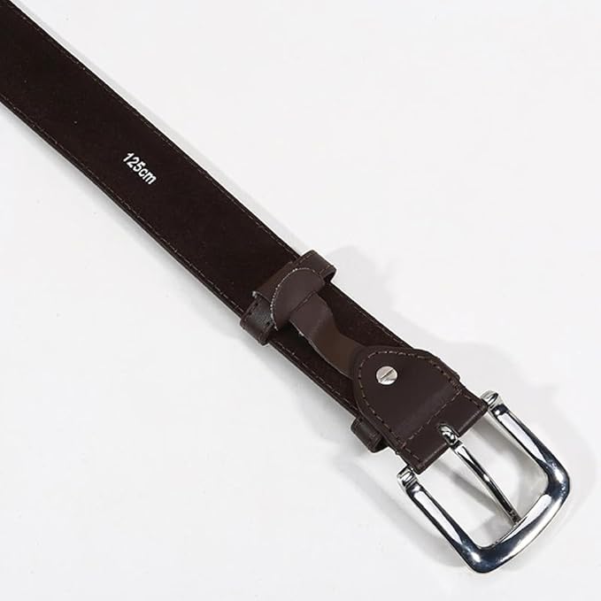 Women Men Hidden Money Belt for Travel Under Clothes Security Cash Safe Wallet Anti Theft Belt with Pouch(Brown-125Cm)