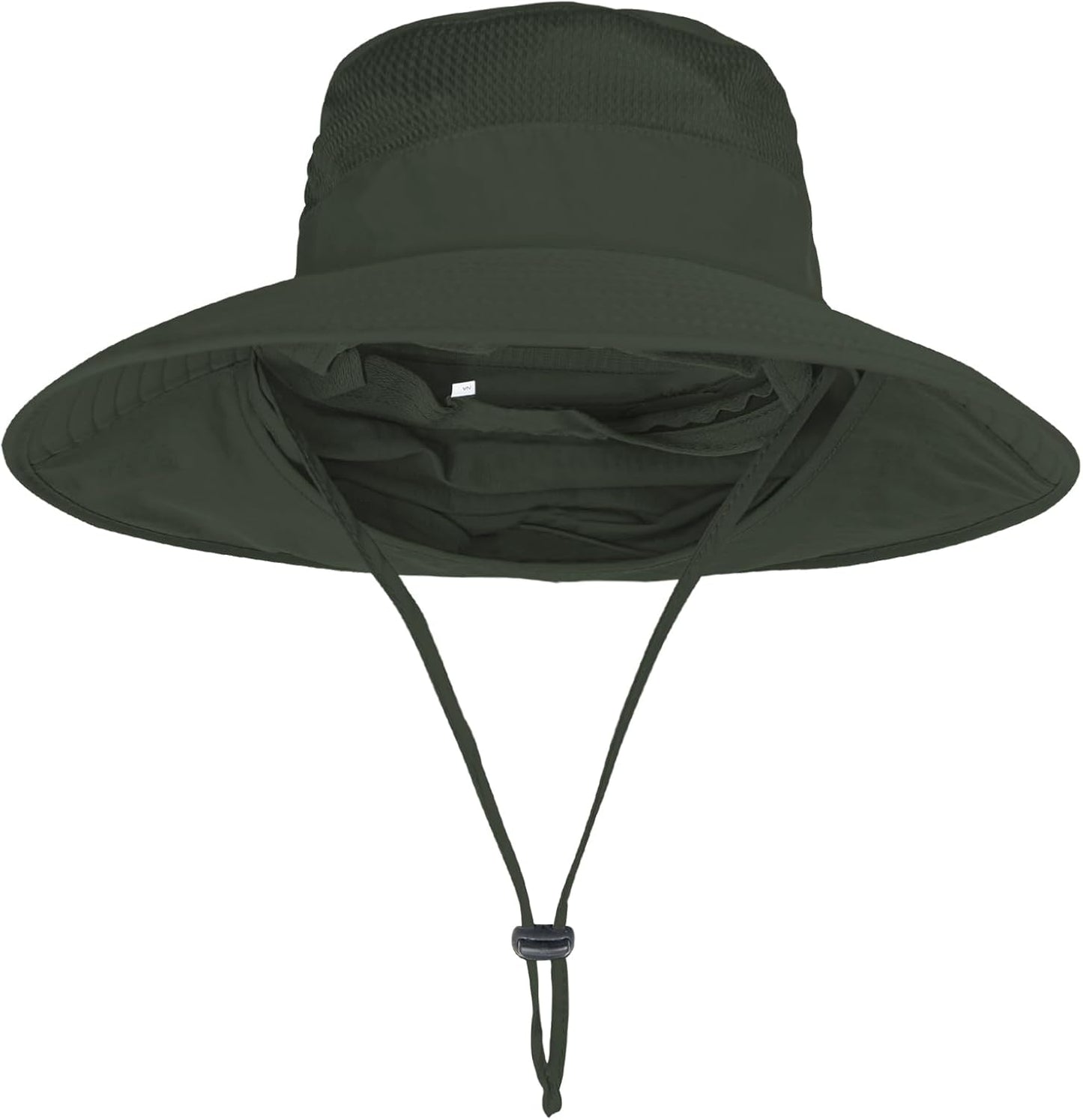 Sun Hats for Men Women Fishing Hat UPF 50+ Breathable Wide Brim Bucket Hats Summer UV Protection Safari Hat with Neck Flap