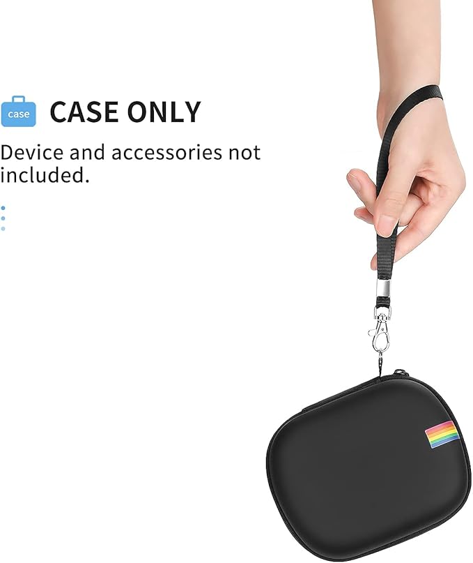 Yinke Case for Polaroid Go 9035/9071/9070 Instant Mini Camera, Hard Organizer Portable Carry Travel Cover Storage Bag (Black)