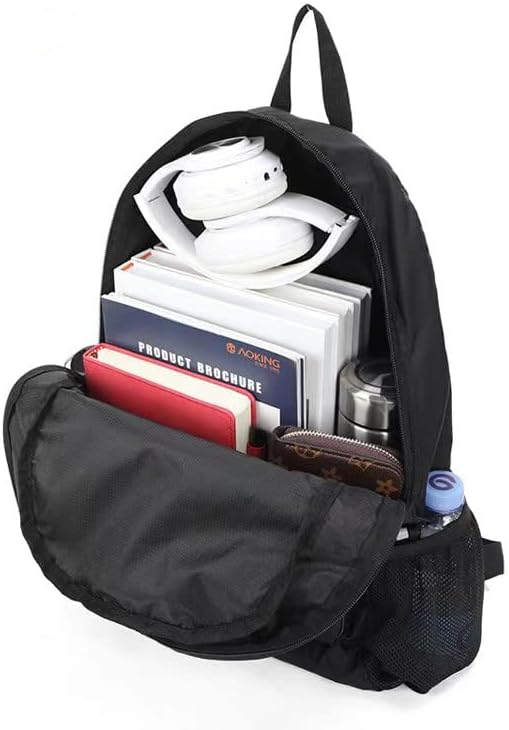 Lightweight foldable backpack outdoor mountaineering bag travel backpack grey