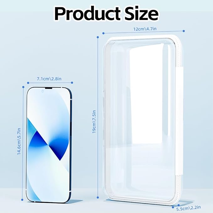 3 Pack Clear Hard Shell Zipper Case ，Clear Zipper Pouches Waterproof Makeup Organizer & Travel Toiletry Bag,Diaper Bag Organizer, Plastic Pouch for Office Home Storage(3 Small)