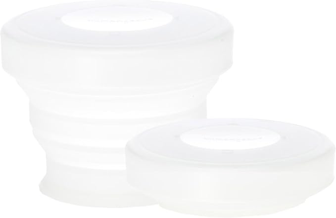 humangear GoCup | Compact Storage | On the Go Cup | BPA-free, PC-free, Phthalate-Free, Large (8 fl.oz/237ml), Clear