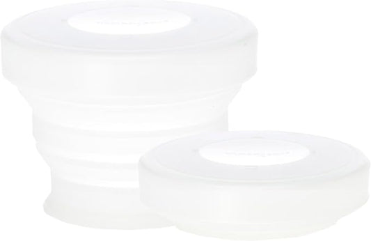 humangear GoCup | Compact Storage | On the Go Cup | BPA-free, PC-free, Phthalate-Free, Large (8 fl.oz/237ml), Clear