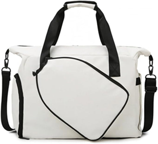 Functional Gym Duffle Bag Features Wet Dry Compartment and Separate Shoe Pocket Ergonomic Design Separate Wet/Dry