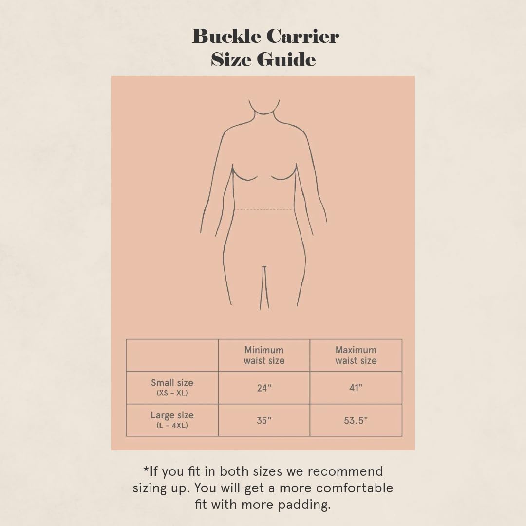 WildBird - Aerial Carrier - 7 to 45 lbs - for Moms, Dads & Caregivers - 100% Natural European Linen Fibers - Versatile & Adjustable - Large Size - Desert Lark Fabric