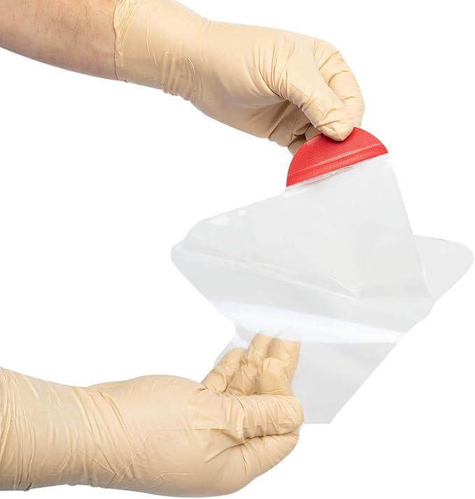 North American Rescue HyFin Vent Chest Seal (Twin Pack) NAR Vented Wound Chest Seals for Trauma, Wounds (10-0037)