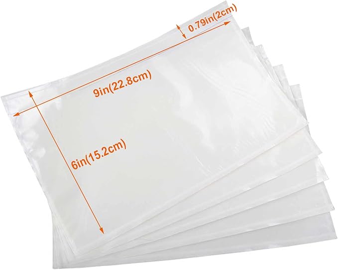500 Pack 6x9 Shipping Envelopes, Packing List Mailing Envelopes Clear Adhesive Shipping Label Sleeves Shipping Supplies for Small Businesses