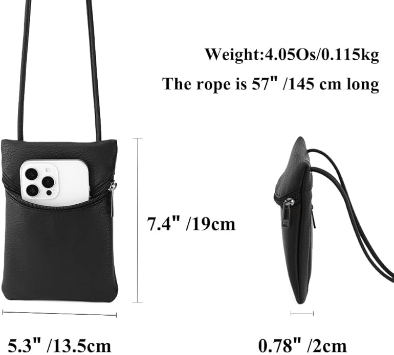 Small Crossbody Women Cell Phone Purse Wallet Bag With Shoulder Strap
