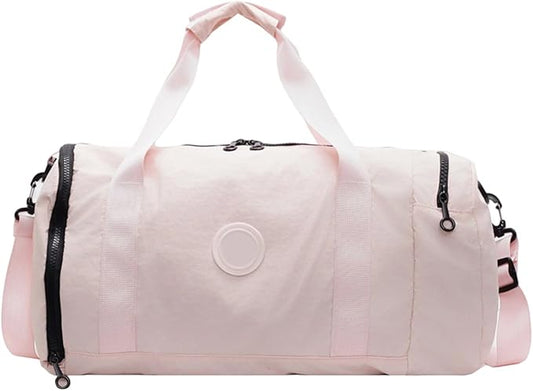 Large Capacity Gym Travel Bags with Separate Shoe Compartment and Wet Dry Pockets for Outdoor Sports Fitness Trip