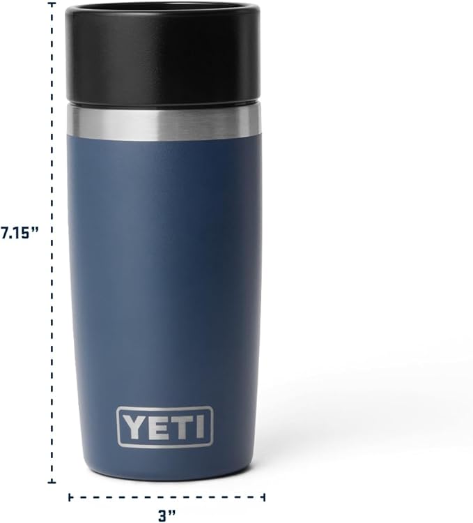 YETI Rambler 12 oz Travel Bottle, Stainless Steel, Vacuum Insulated with Leakproof Commuter Cap, Cape Taupe