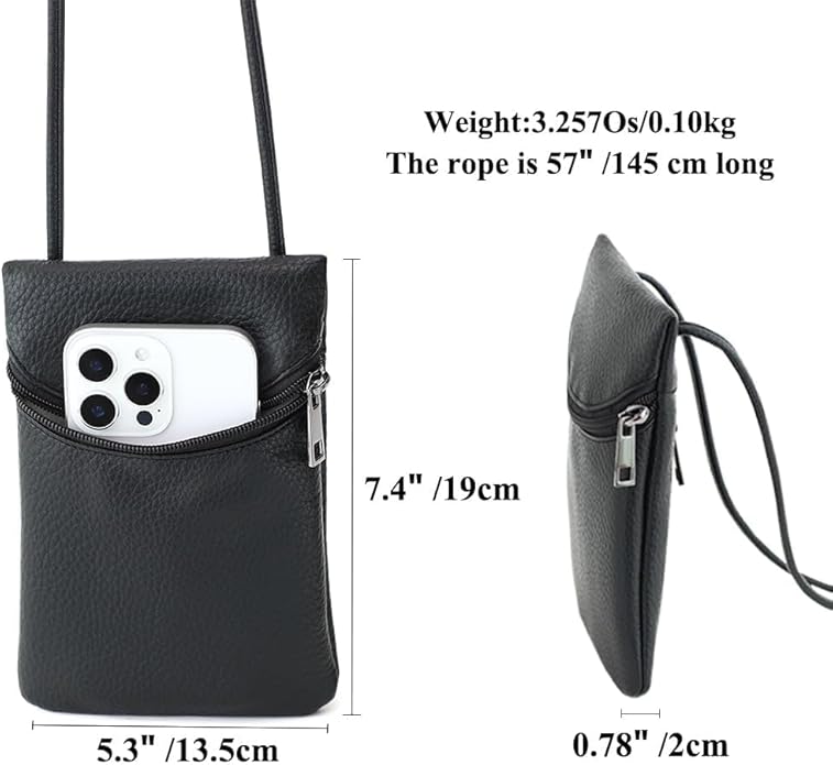 Small Crossbody Women Cell Phone Purse Wallet Bag With Shoulder Strap