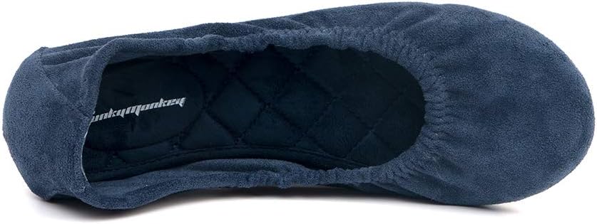 FUNKYMONKEY Women's Ballet Flats Soft Round Toe Comfortable Shoes