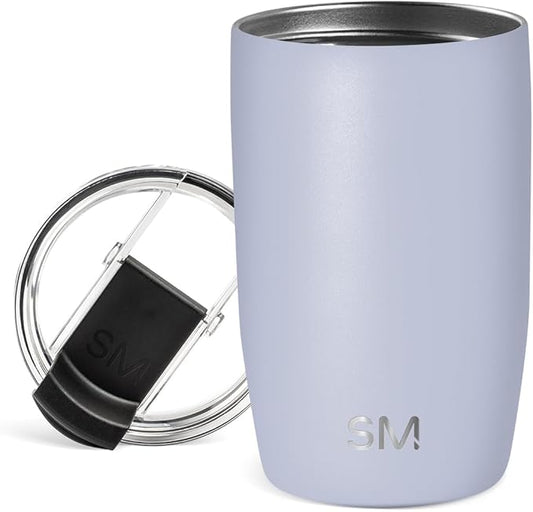 Simple Modern Travel Coffee Mug Tumbler with Flip Lid | Reusable Insulated Stainless Steel Cold Brew Iced Coffee Cup Thermos | Gifts for Women Men Him Her | Voyager Collection | 12oz | Dreamscape