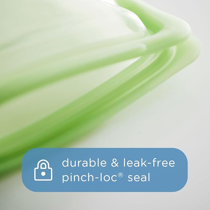 Stasher Silicone Reusable Storage Bag, Half Gallon Bag, Reusable Freezer Bags, Microwave, Dishwasher, Oven Safe, Sous Vide, Premium Lunch Container, Eco Friendly, Food Storage Bags, 64 oz, Yellow | Reusable Food Bag