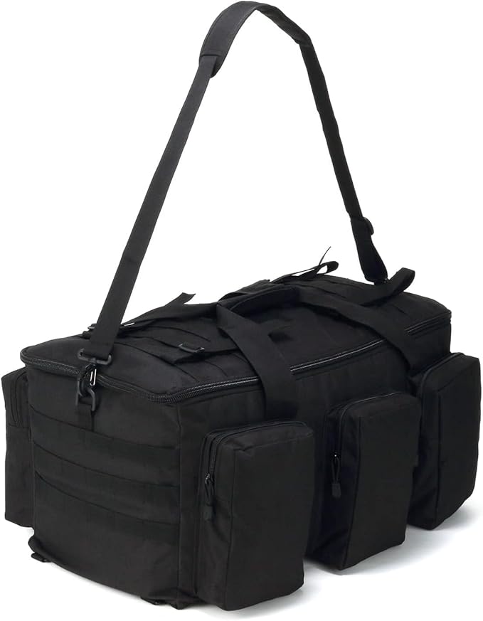 3 In 1 Military Duffel Bag 50L Gym Bag for Men Convertible Weekender Backpack for Sports Travel Basketball