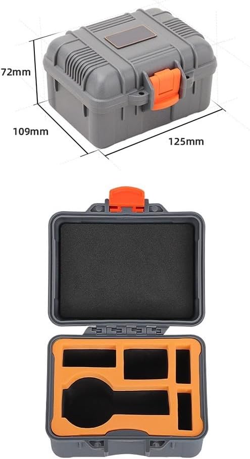 Portable Storage Box Fit For DJI OSMO360 Action Camera, Waterproof Protective Equipment Case, Portable Camera Organizer, Weather Resistant Shockproof Travel Outdoor Photography Gear