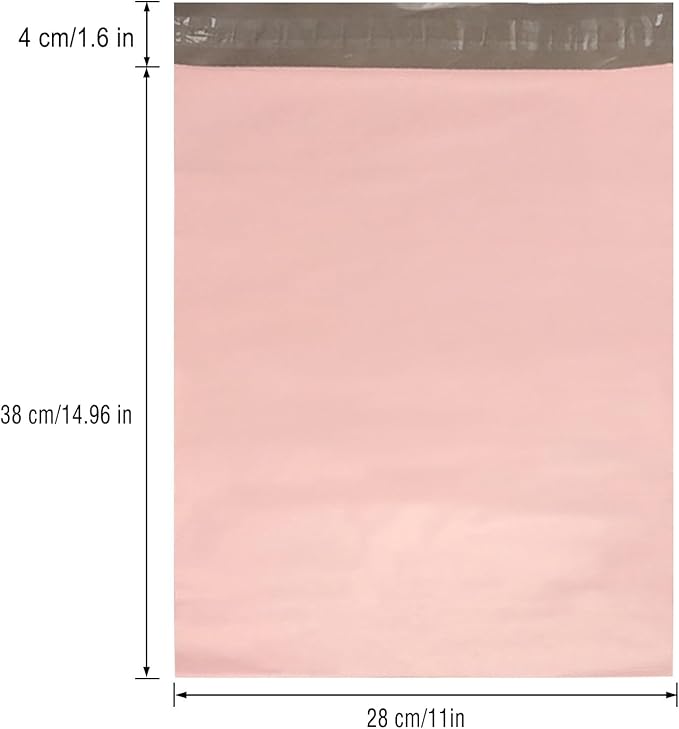 Adult Diaper Disposal,100 Pack Plastic Bags for Adult Diaper Disposal,Self-Adhesive Strips to Seal in Odours,Waterproof and Leak-Proof,Suitable for Elderly Nappy Care at Home and for Travel (Pink)