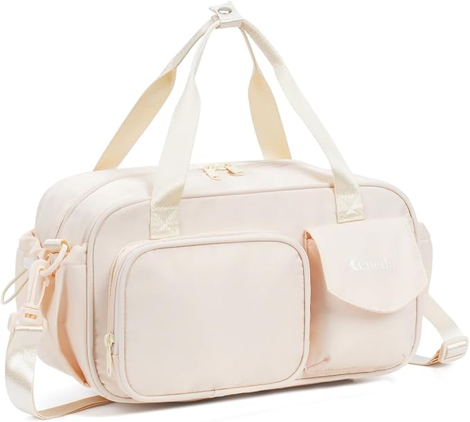Ceneda Gym Bag Lightweight Multi-Pocket Travel Tote for Yoga