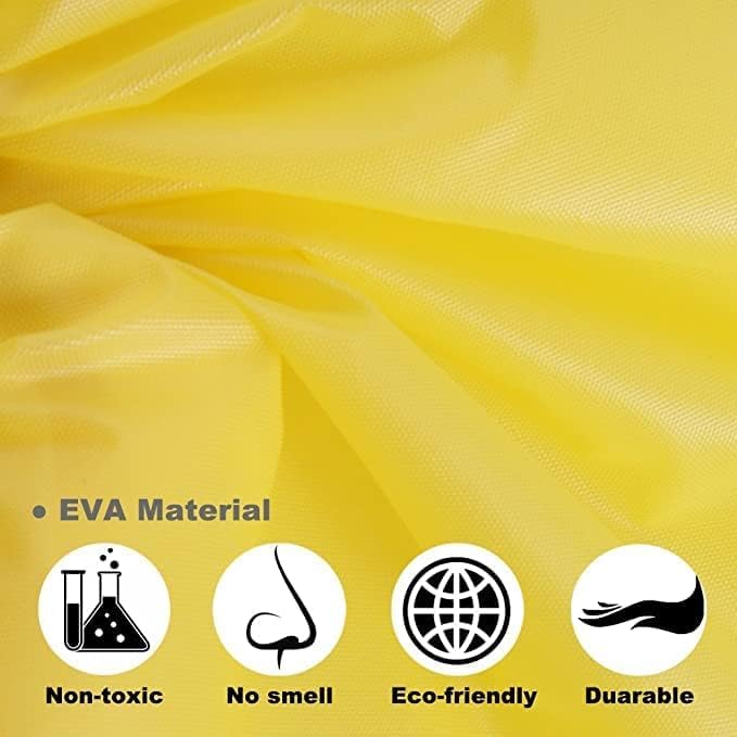 Rain Coat Poncho for Adult, 2 Pack Women Men Reusable Raincoats Emergency with Hood and Drawstring