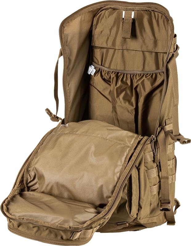 5.11 Tactical Unisex Rush 100 Backpack, 60L Storage Capacity, Convertible, Style 56555ABR