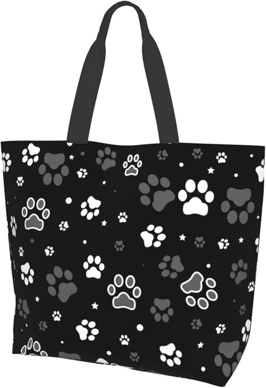 Tote Bag for Women Large Beach Bag Reusable Grocery Bags Handbag for Travel Shopping
