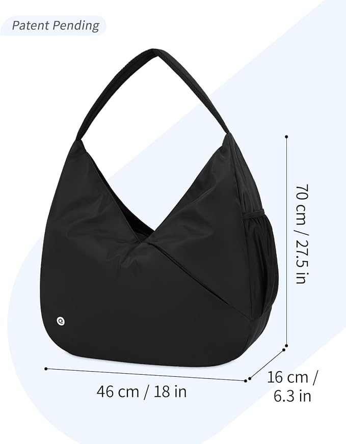 Ceneda Gym Bag Lightweight Multi-Pocket Travel Tote for Yoga