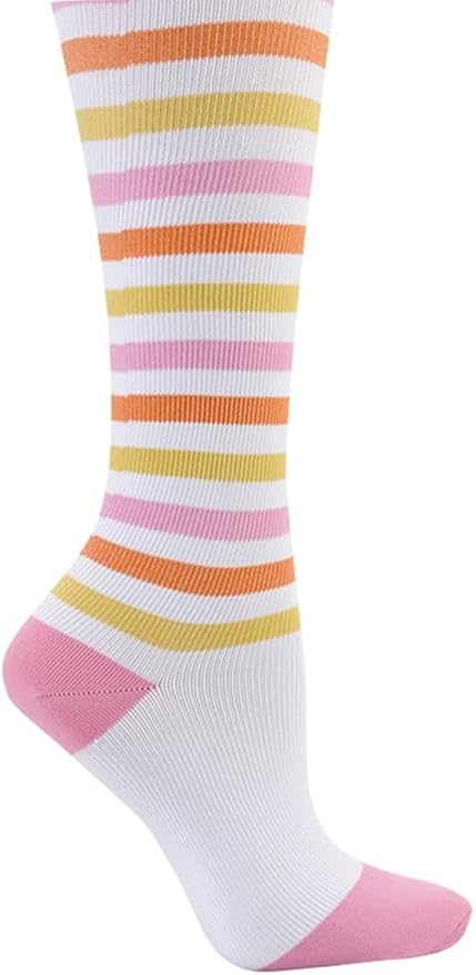 Nurse Mates Women's Calf Socks | 12-14 mmHg Compression | Superior Support & Comfort | 1 Pair