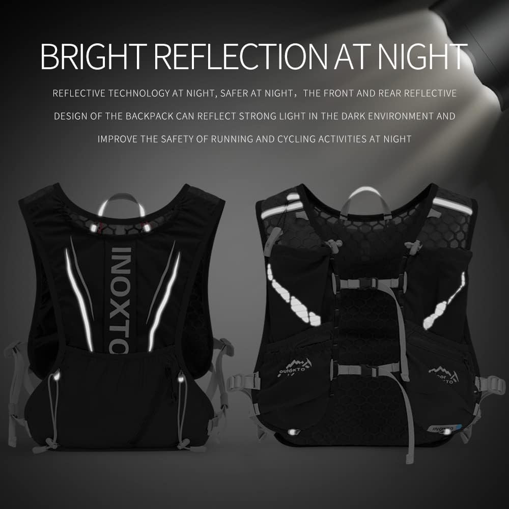 Running Hydration Vest for Men Women Water Backpack for Running 3L Running Hydration Pack for Trail Running Marathon Race Hiking