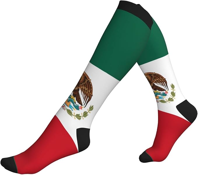 Compression Socks Knee High Circulation Support Socks For Women Men Athletic Running Work Hiking Cycling Travel