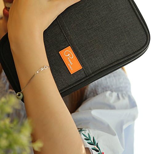 VanFn RFID Travel Passport Wallet, Family Passport Holder, Trip Document Organizer P.Travel Series