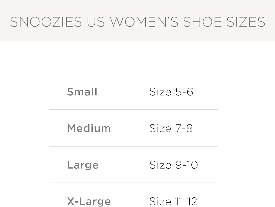 Snoozies Slipper Socks for Women Indoor, Cozy Sherpa-Lined Womens Slippers Non-Skid, Ladies Gifts
