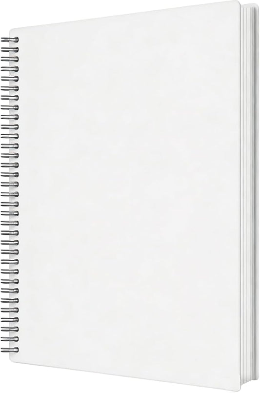 60 Pockets Portfolio Binder with Plastic Sleeves, Presentation Book Display 120 Pages File Folder for Artwork, Sheet Music, Document, Diamond Painting