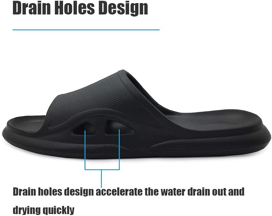 LM Women Shower Slippers Bathroom Slippers Sandals House Slippers Non Slip Shoes Dorm Shoes