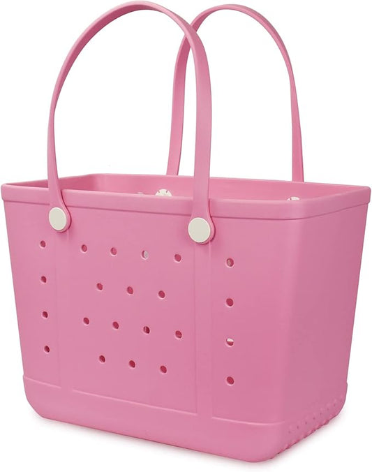 Lightweight Extra large Rubber Beach Bag Small mini Tote Bag for Gym Waterproof medium Open Handbag for Pool Sports