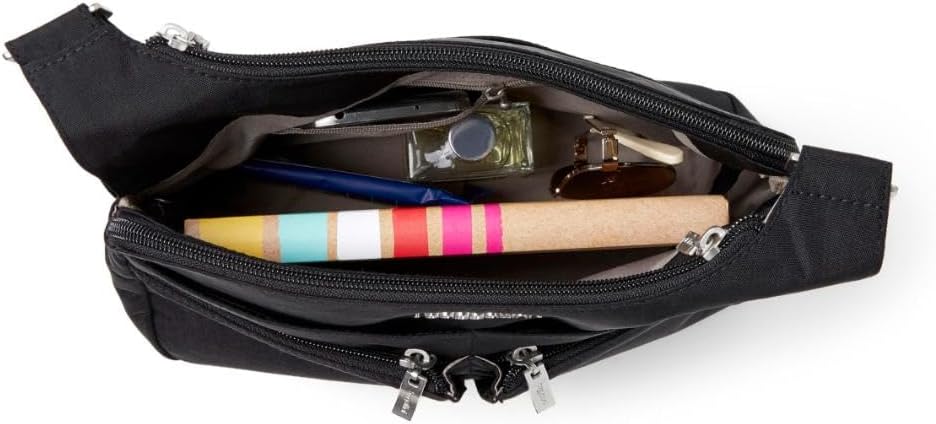 Baggallini Crossbody Travel Bag 11x8.5 Lightweight Water-resistant Nylon Handbag