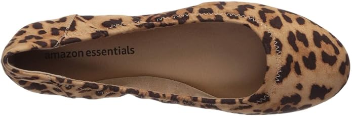 Amazon Essentials Women's Belice Comfortable Slip-On Ballet Flats Shoes