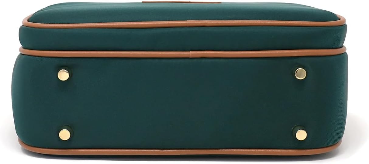 Womens Anti-Theft Water-Proof Travel Crossbody Bag with Slash-Resistant Faux Leather & Locking Clasps Strap