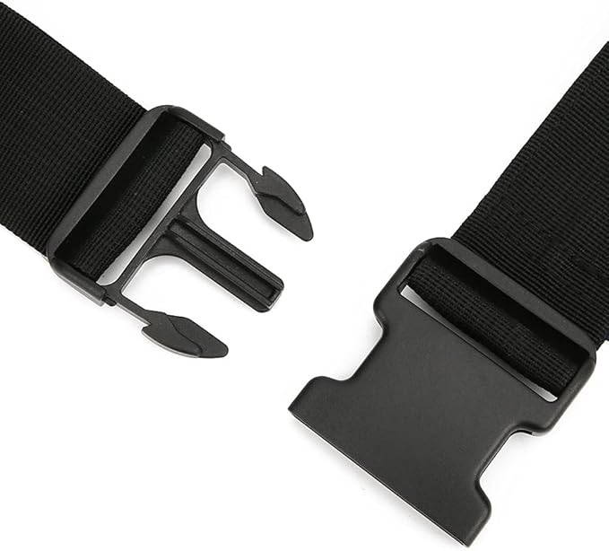 Anti Theft Money Belt with Zipper Pocket, Sports Waist Bag for Running Travel, Concealed Wallet Belt for Outdoor Activities, Durable Polyester Belt with Secure Release Buckle (5CM)