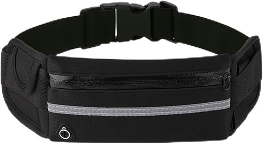 Anti-Theft Invisible Waist Bag, Lightweight Adjustable Waterproof & Anti-Theft Money Belt, Multifunctional with Water Bottle Strap, Secure Hidden Travel Wallet for Sports, Travel & Daily Use (#3)
